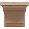 Ekena Millwork 6"W x 6"D x 6"H Wide Bryant Rough Cedar Woodgrain TimberThane Corbel, Primed Tan CORUR06X06X06BRYRCPR - alternate 6